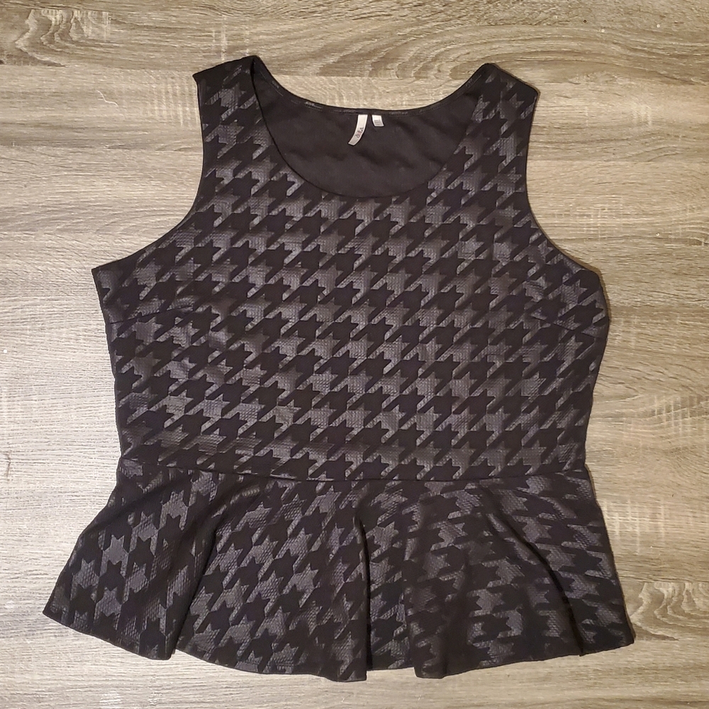 Peplum Tank Top